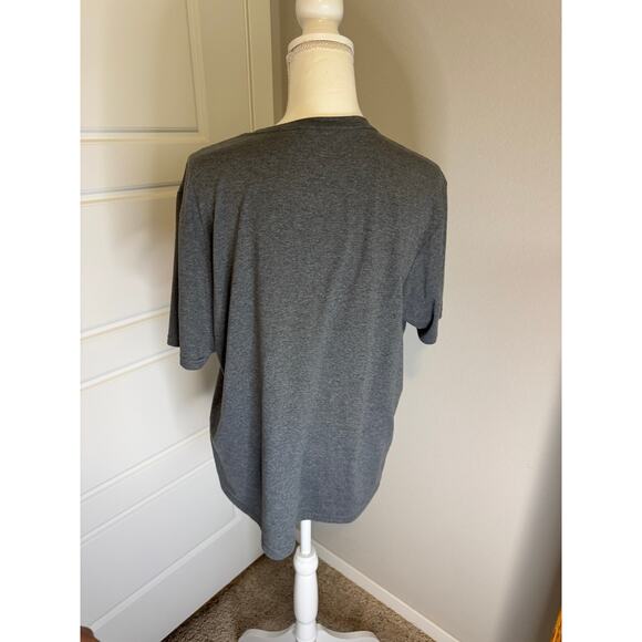 THE NORTH FACE Size Large Men Short Sleeve Blue Print The North Face - Picture 5 of 5